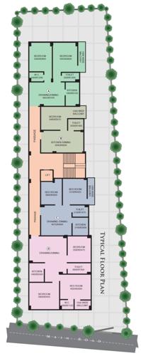  green-nest Green Nest Cluster Plan from 2nd to 4th Floor