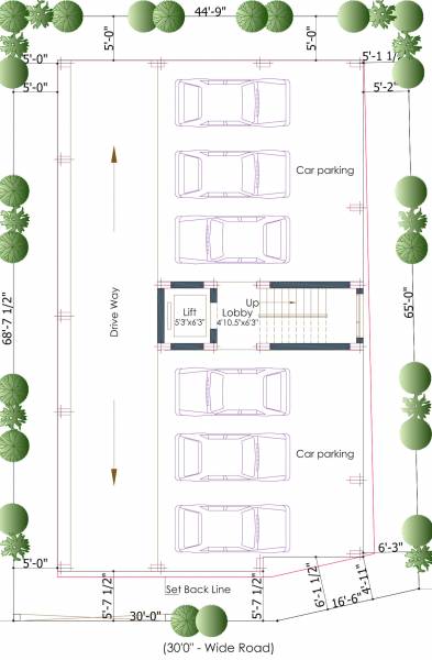  jais-residence Jais Residence Cluster Plan For Ground Floor