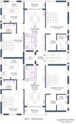  jais-residence Jais Residence Cluster Plan From 1st To 2nd Floor