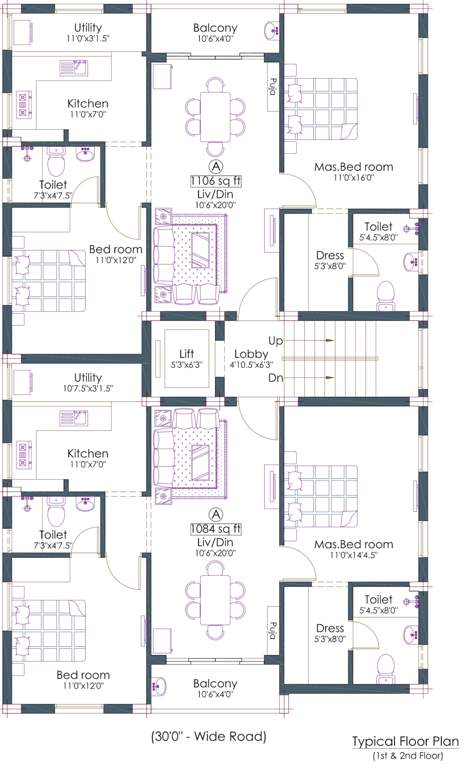  jais residence Jais Residence Cluster Plan From 1st To 2nd Floor