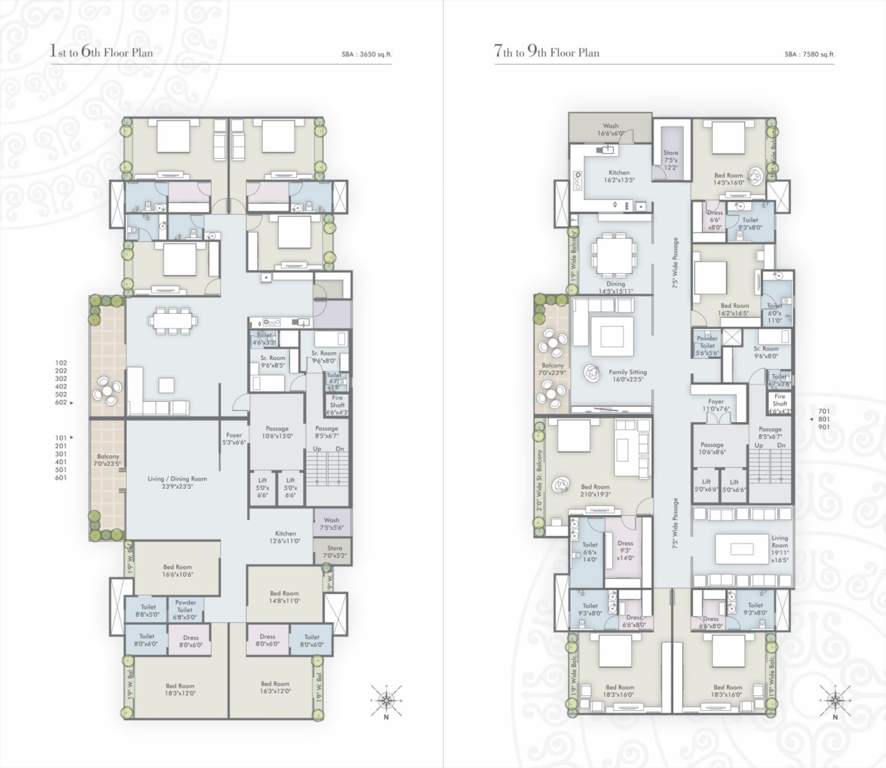  palacio Cluster Plan