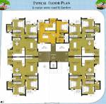  madhuban-residency-1 Wing A Cluster Plan from 1st to 5th Floor