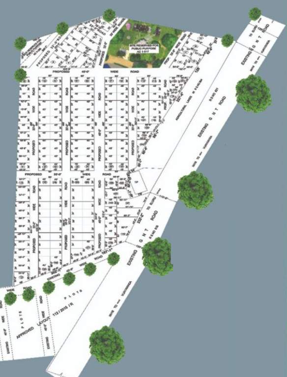 indraprastha shantigram Layout Plan