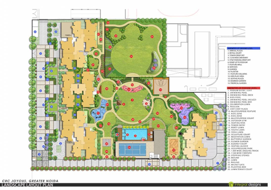 joyous Layout Plan