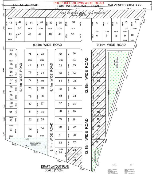  legend residency Layout Plan