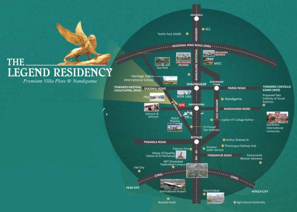  legend-residency Location Plan