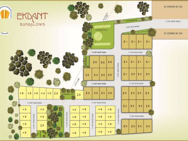 layoutPlan of Dutt Ekdant Bungalows