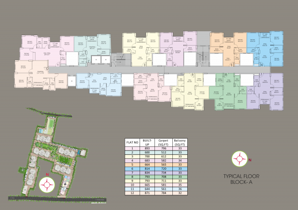  urban-vista Cluster Plan