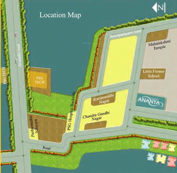  ananya Location Plan