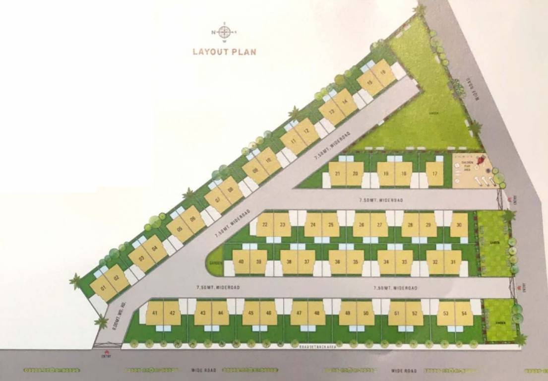  golden homes Layout Plan