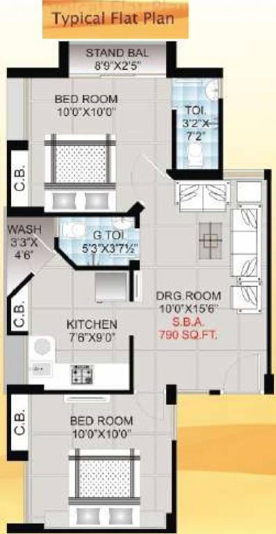  akhand jyot Layout Plan
