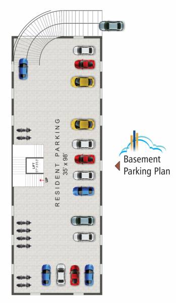 Sagar Skyz Cluster Plan For Basement Parking Plan skyz Sagar Skyz Cluster Plan For Basement Parking Plan