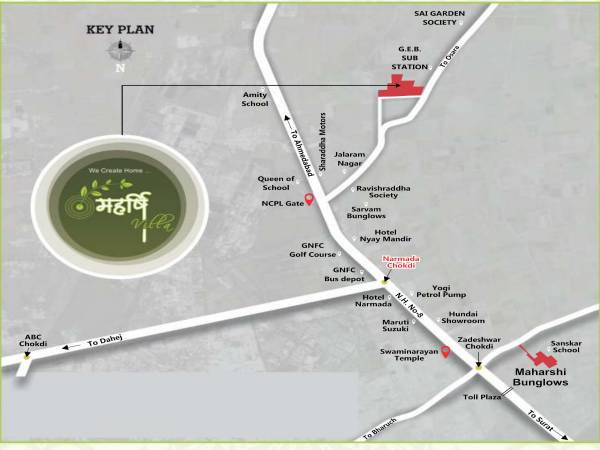  maharshi-villa Location Plan