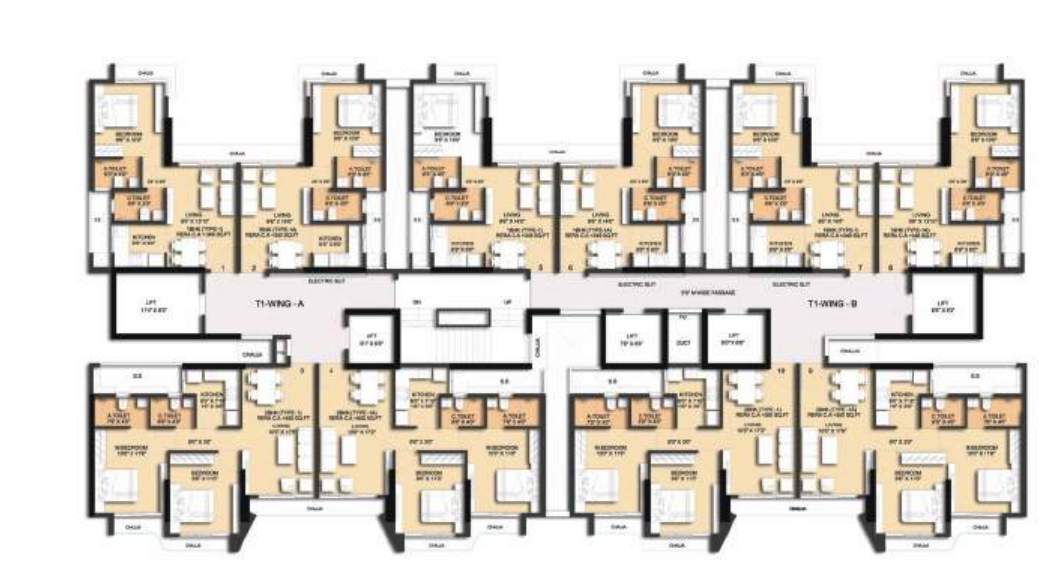  opulence stardom Sale Tower 1 Cluster Plan