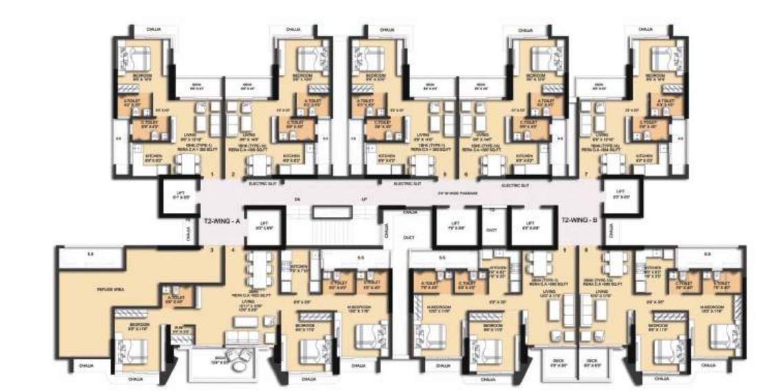  opulence stardom Sale Tower 1 Cluster Plan