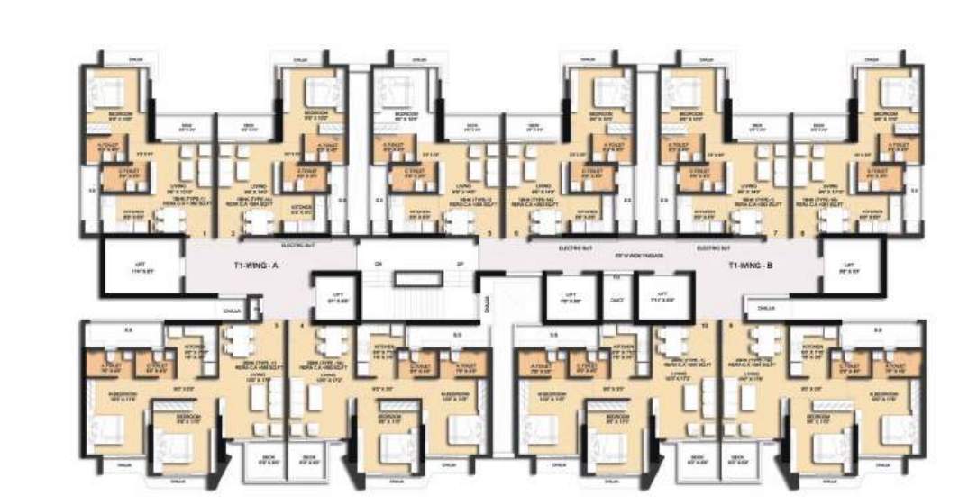  opulence stardom Sale Tower 2 Cluster Plan