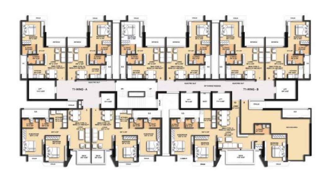  opulence stardom Sale Tower 3 Cluster Plan