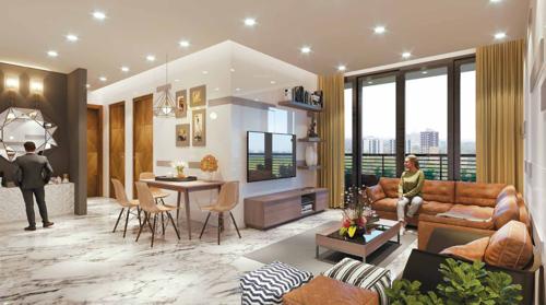  madhuram-blossom Living Area