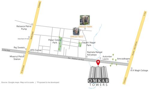  towers Location Plan