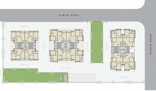  alaya-heights Block A Cluster Plan
