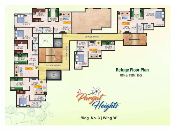  parijat-heights Cluster Plan