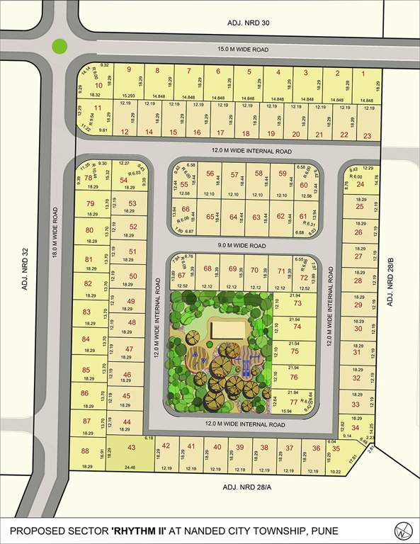  city pune rhythm i ii iii Layout Plan