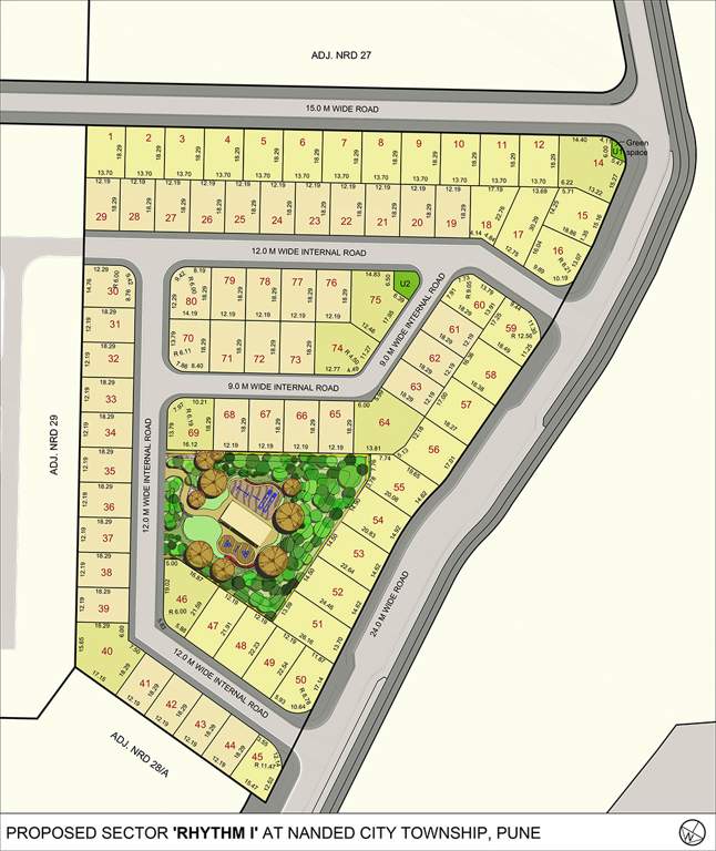  city pune rhythm i ii iii Layout Plan