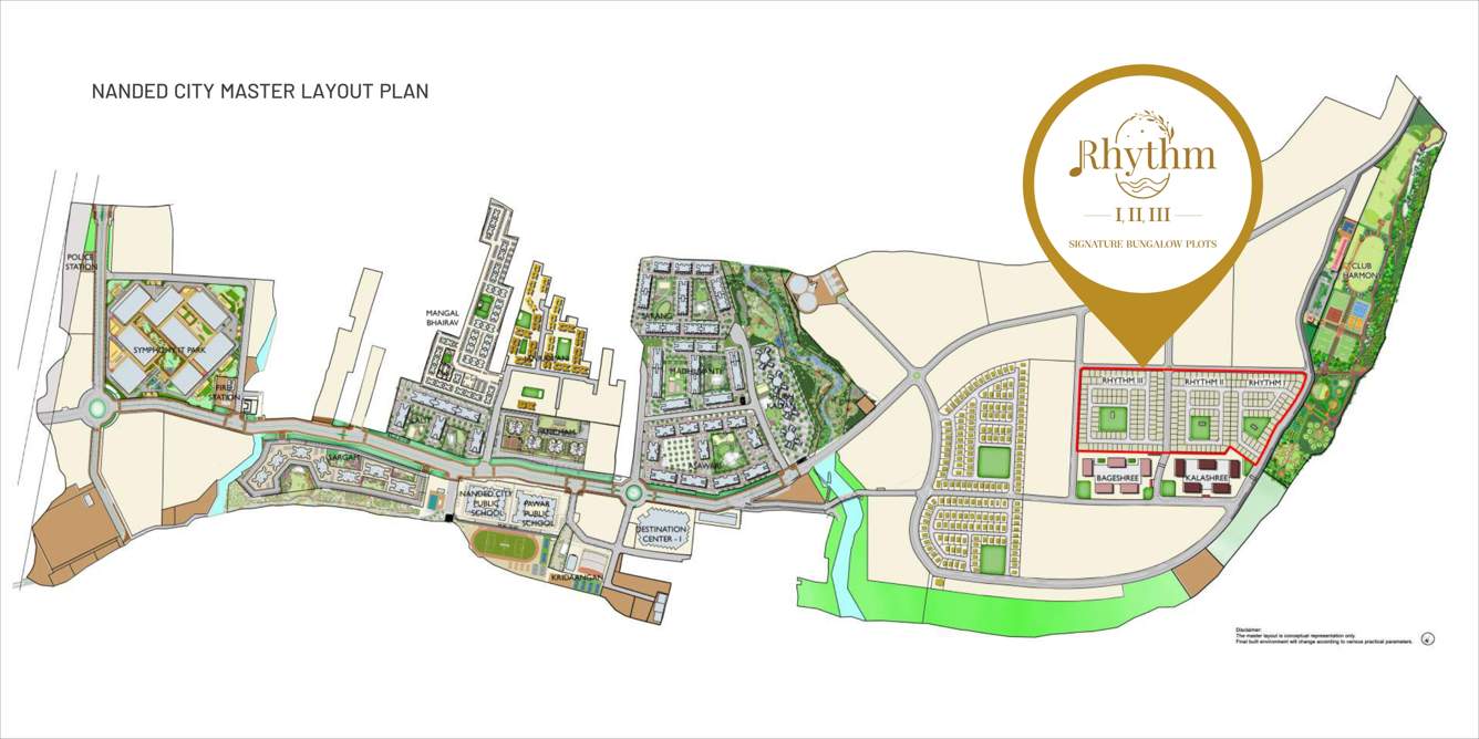  city pune rhythm i ii iii Master Plan