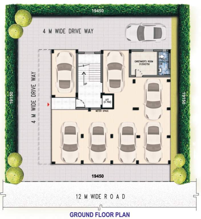  amr icon Block A Cluster Plan