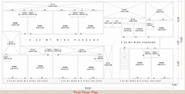  prime-elite Prime Elite Cluster Plan for 1st Floor