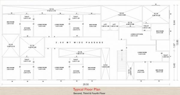 prime-elite Prime Elite Cluster Plan from 2nd to 4th Floor
