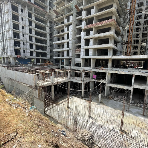  ananta Tower A Construction Status Apr-22