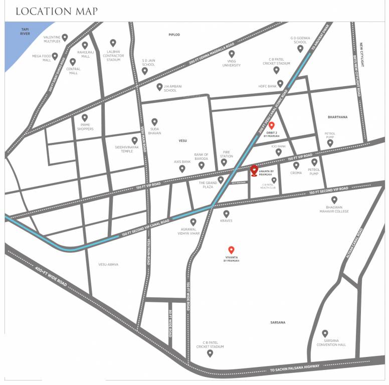  ananta Location Plan