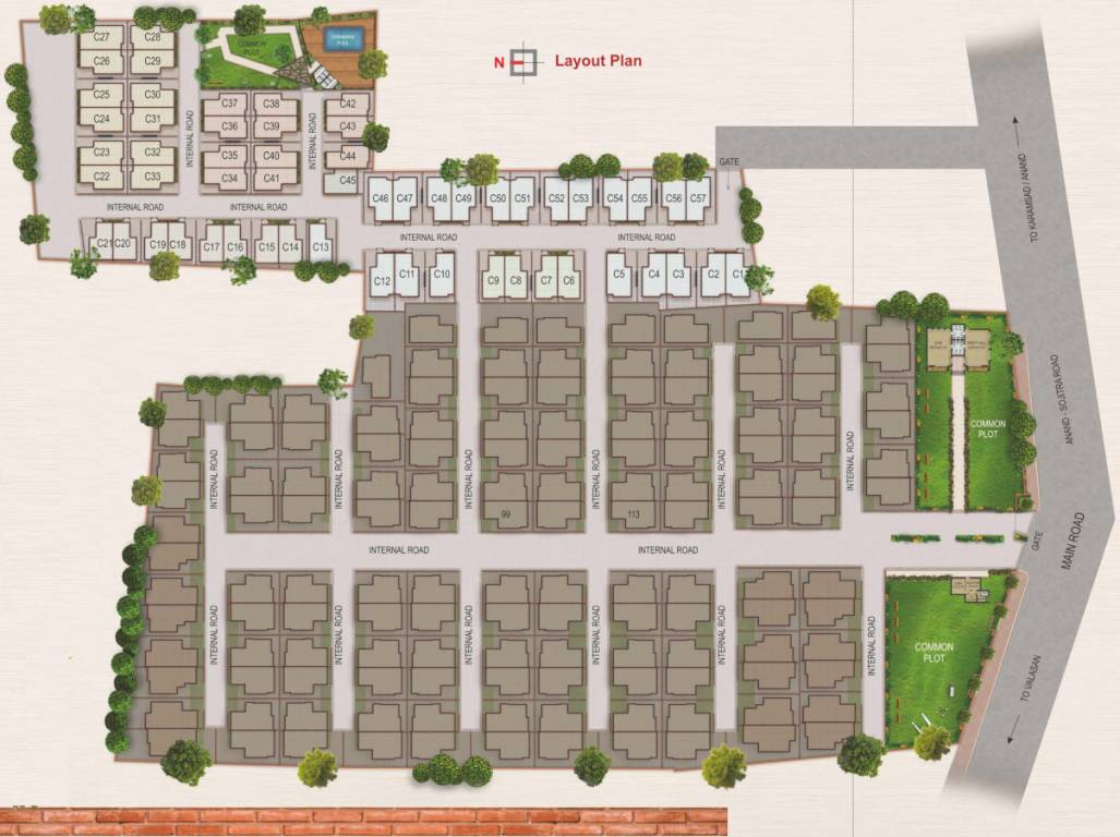  shashwat florence Layout Plan