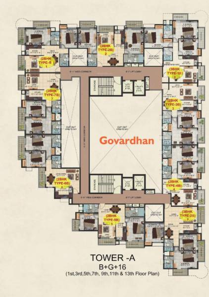  sri-krishna-vilas Block A Cluster Plan