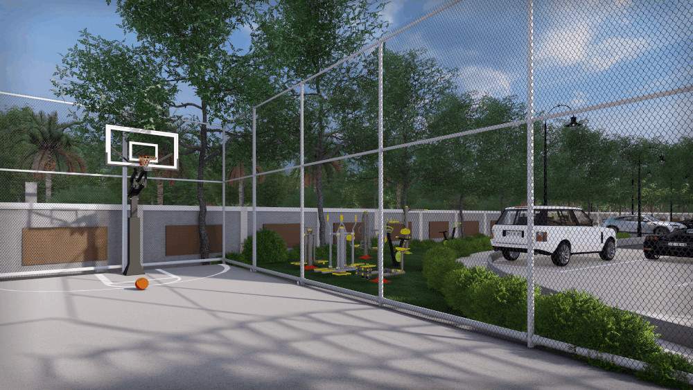 sri krishna vilas Basketball Court