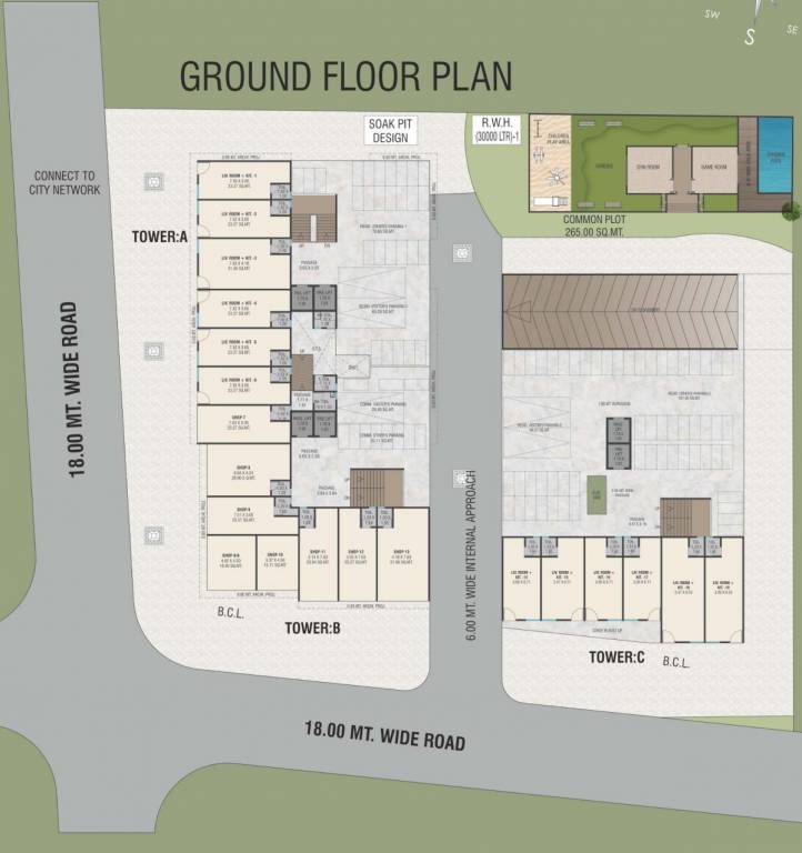 prakruti aarya Layout Plan