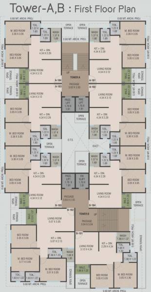 Layout Plan prakruti-aarya Layout Plan