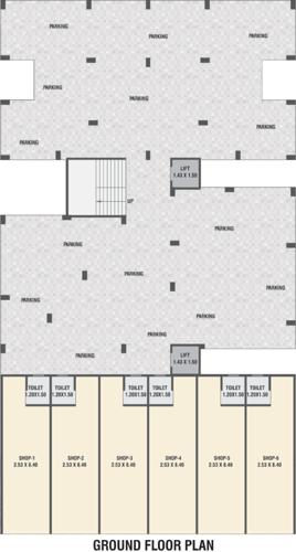  sahajanand-elegance-2 Sahajanand Elegance 2 Cluster Plan for ground Floor