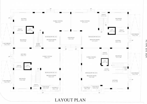  manibhadra-bungalows Layout Plan