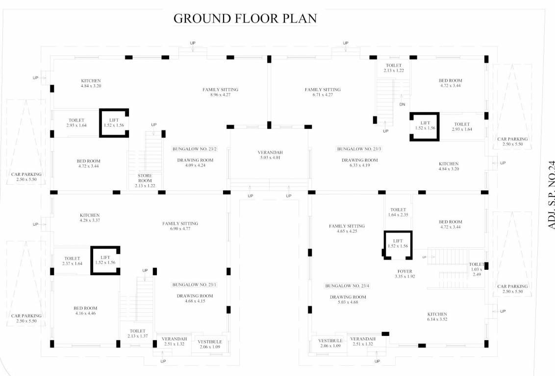  manibhadra bungalows Layout Plan