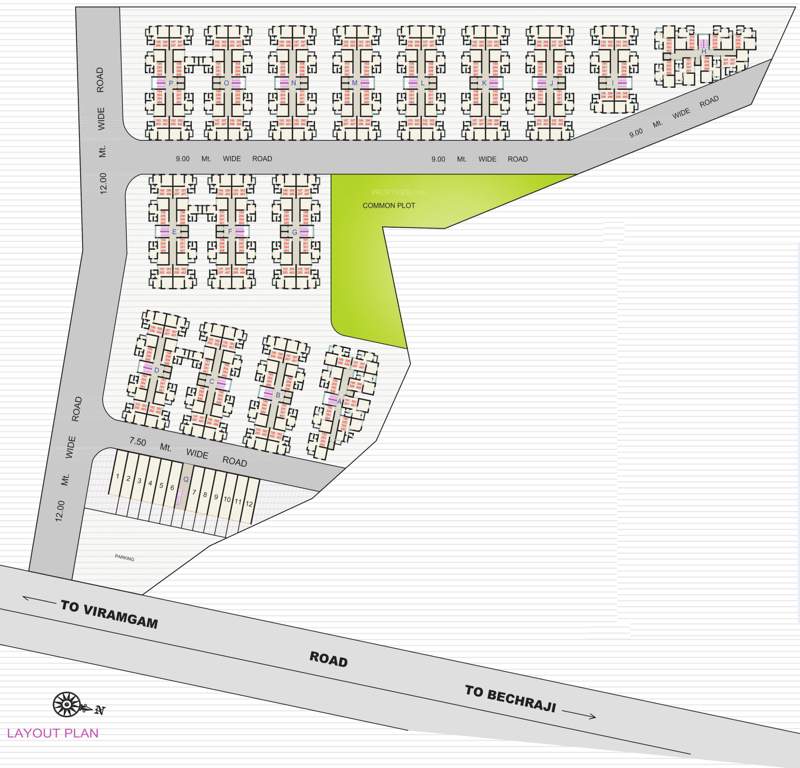  parasmani city Layout Plan