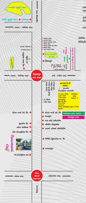  parasmani city Location Plan