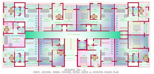  dhanashree-heights Dhanashree Heights Cluster Plan from 1st to 7th Floor