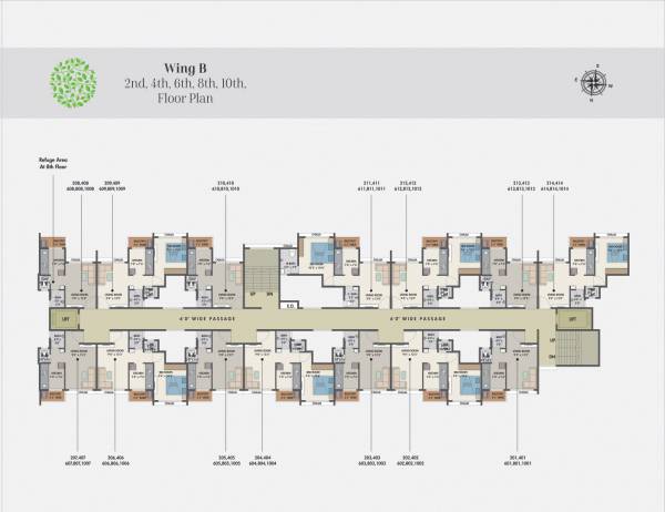  nano-city-wing-b-and-wing-c Wing B Cluster Plan