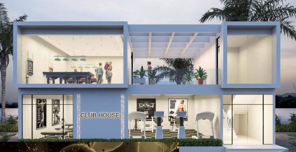  nano city wing b and wing c Club House