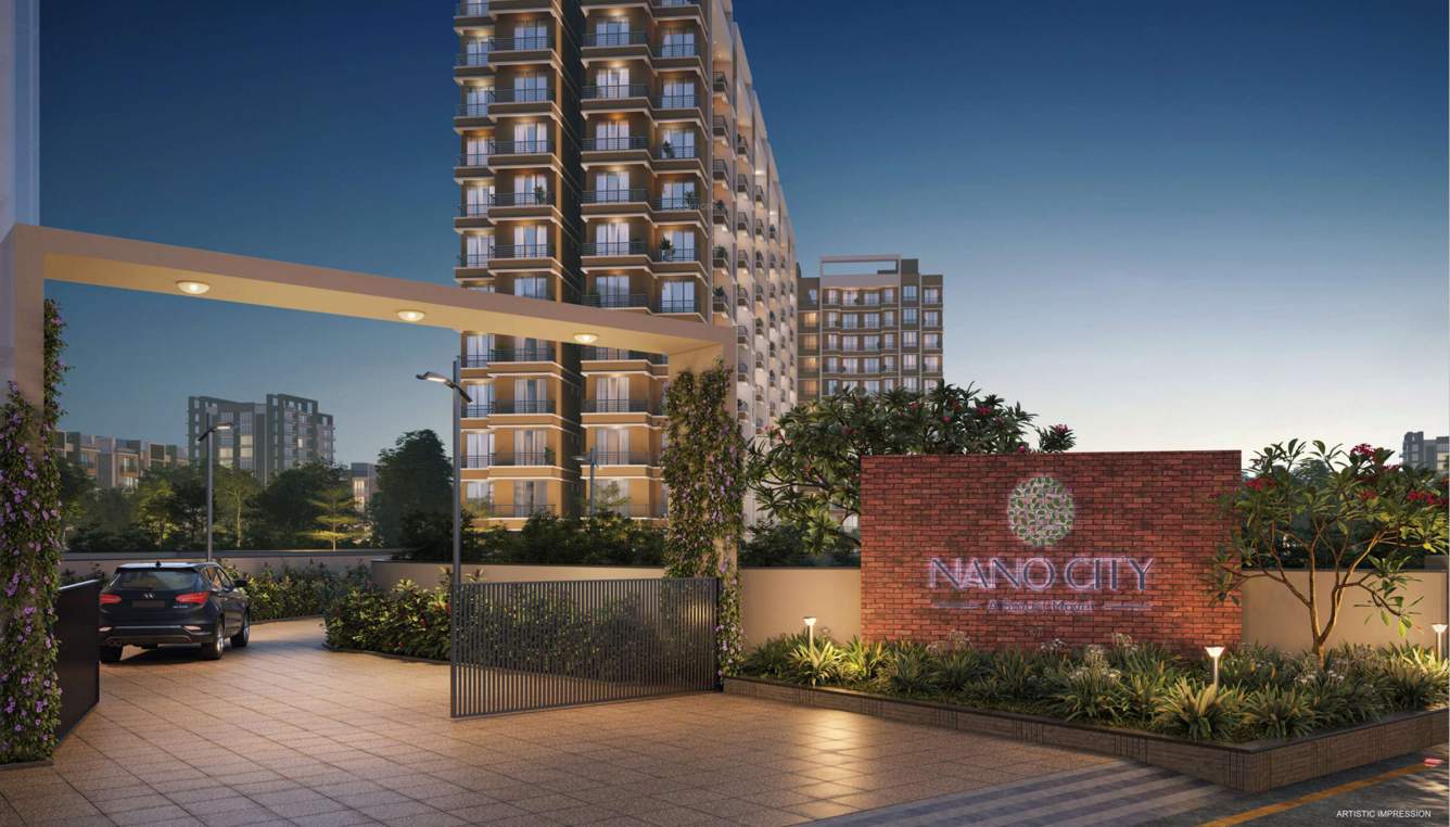  nano city wing b and wing c Gated Community