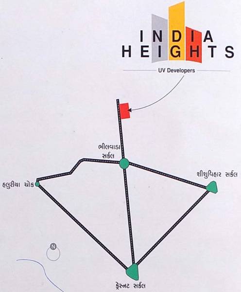 Location Plan india-heights Location Plan