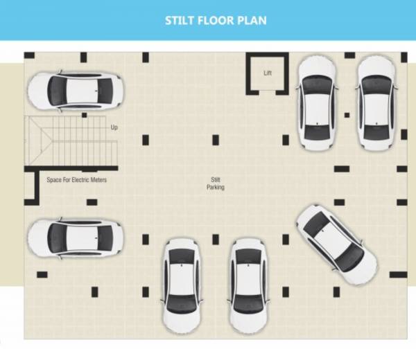  casa-maria Casa Maria Cluster Plan For Stilt