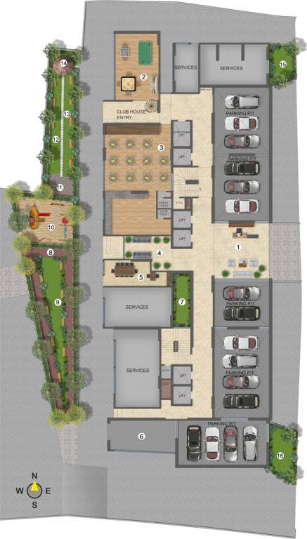  yojan one Layout Plan